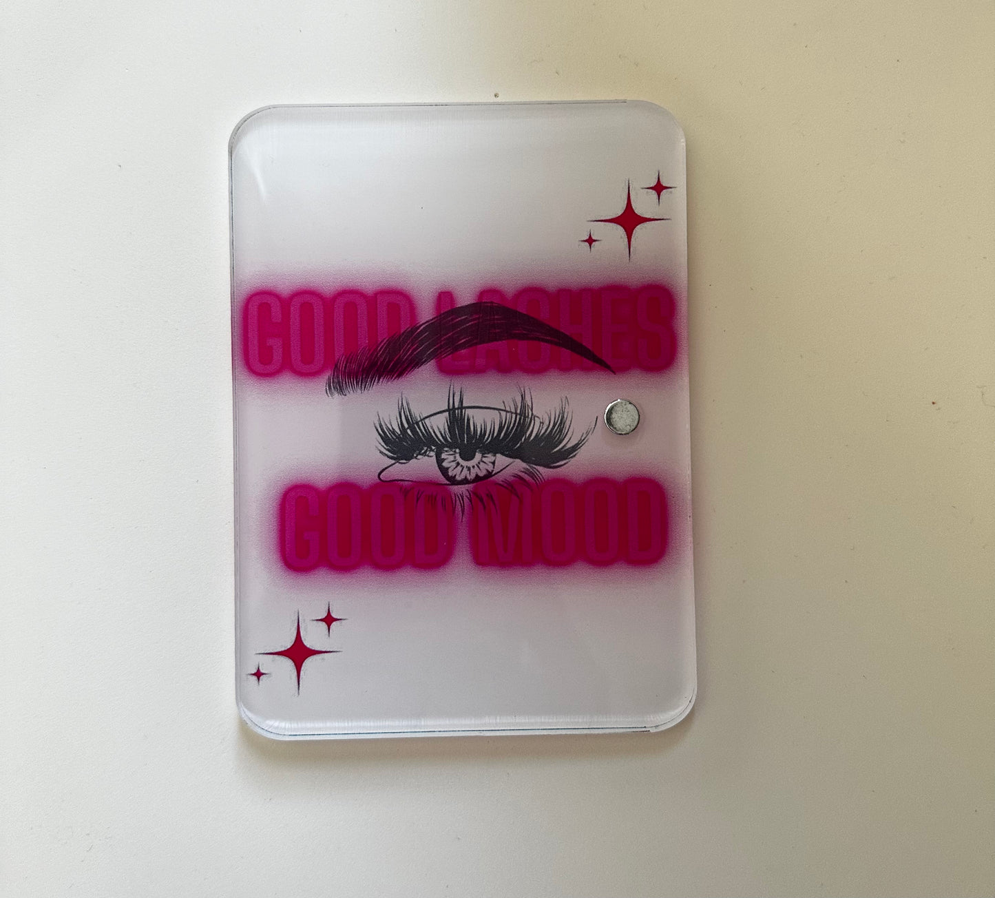 Good Lashes Good Mood Lash Tile