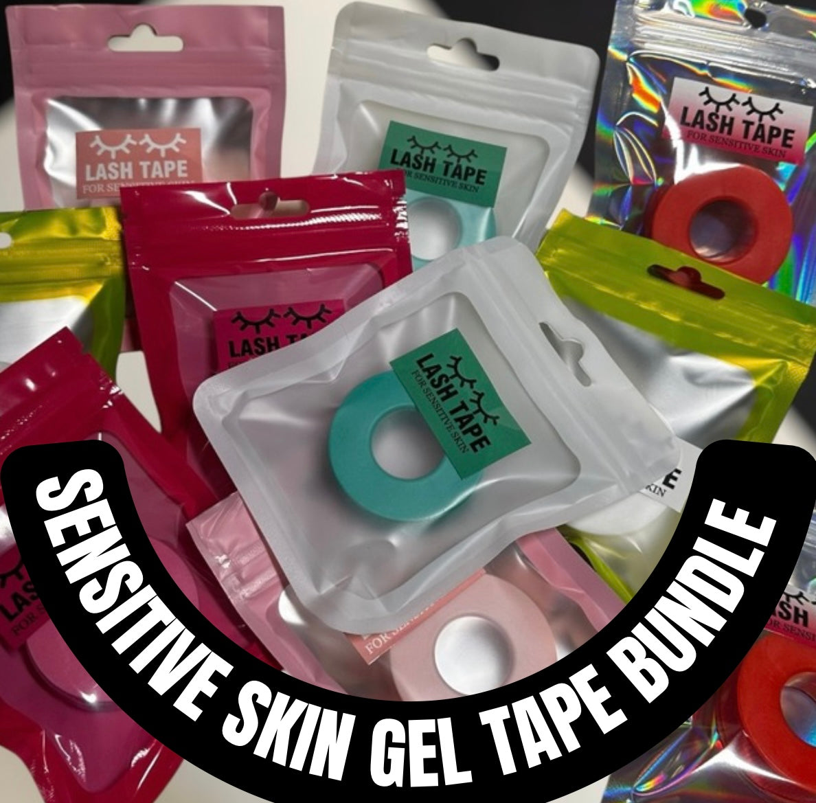 Sensitive Skin Gel Tapes (10pcs)