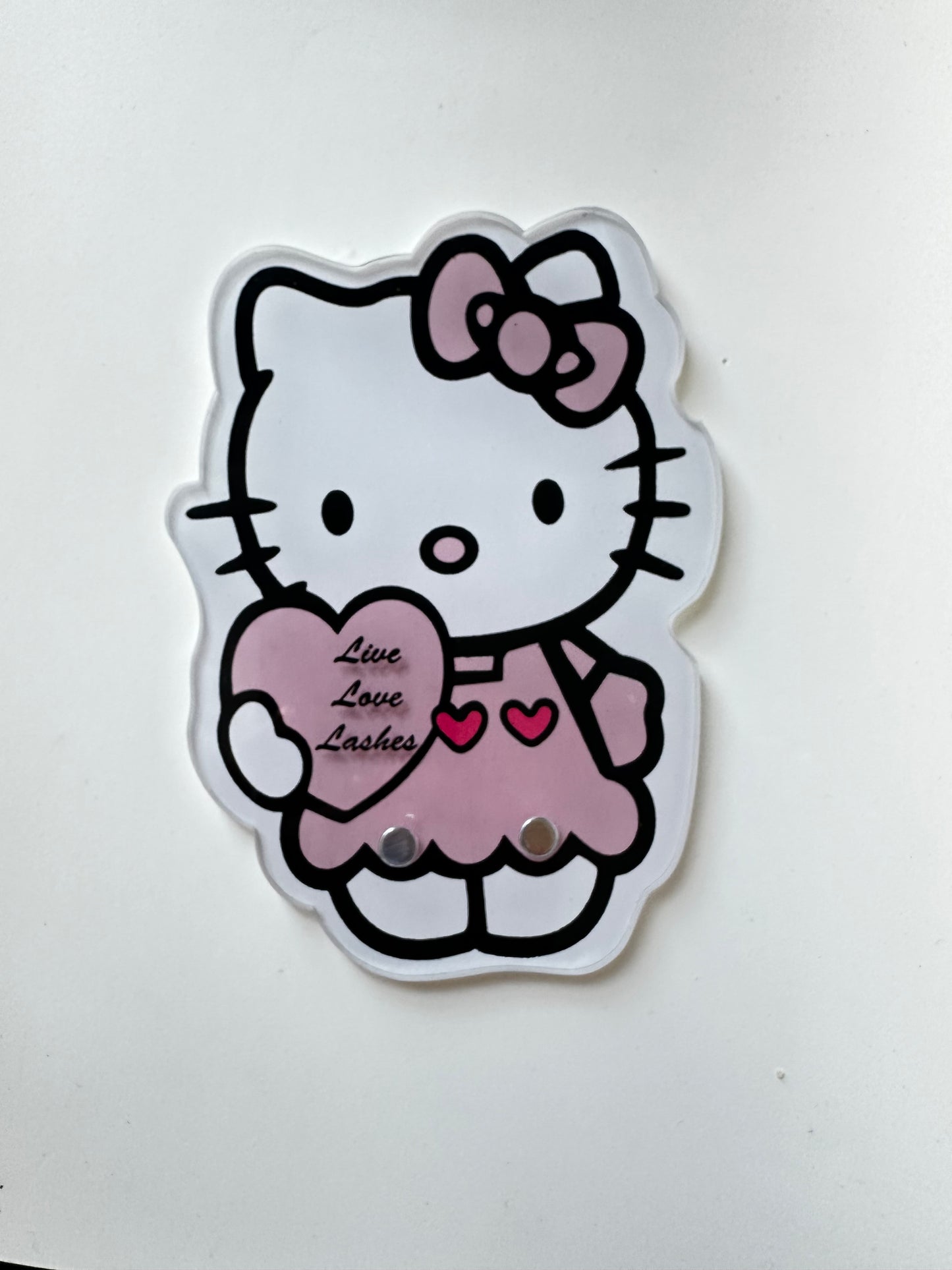 Live , Love & Lashes Hello Kitty Lash Tile